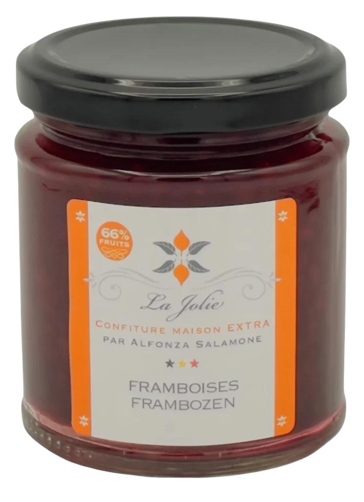 confiture framboise la jolie