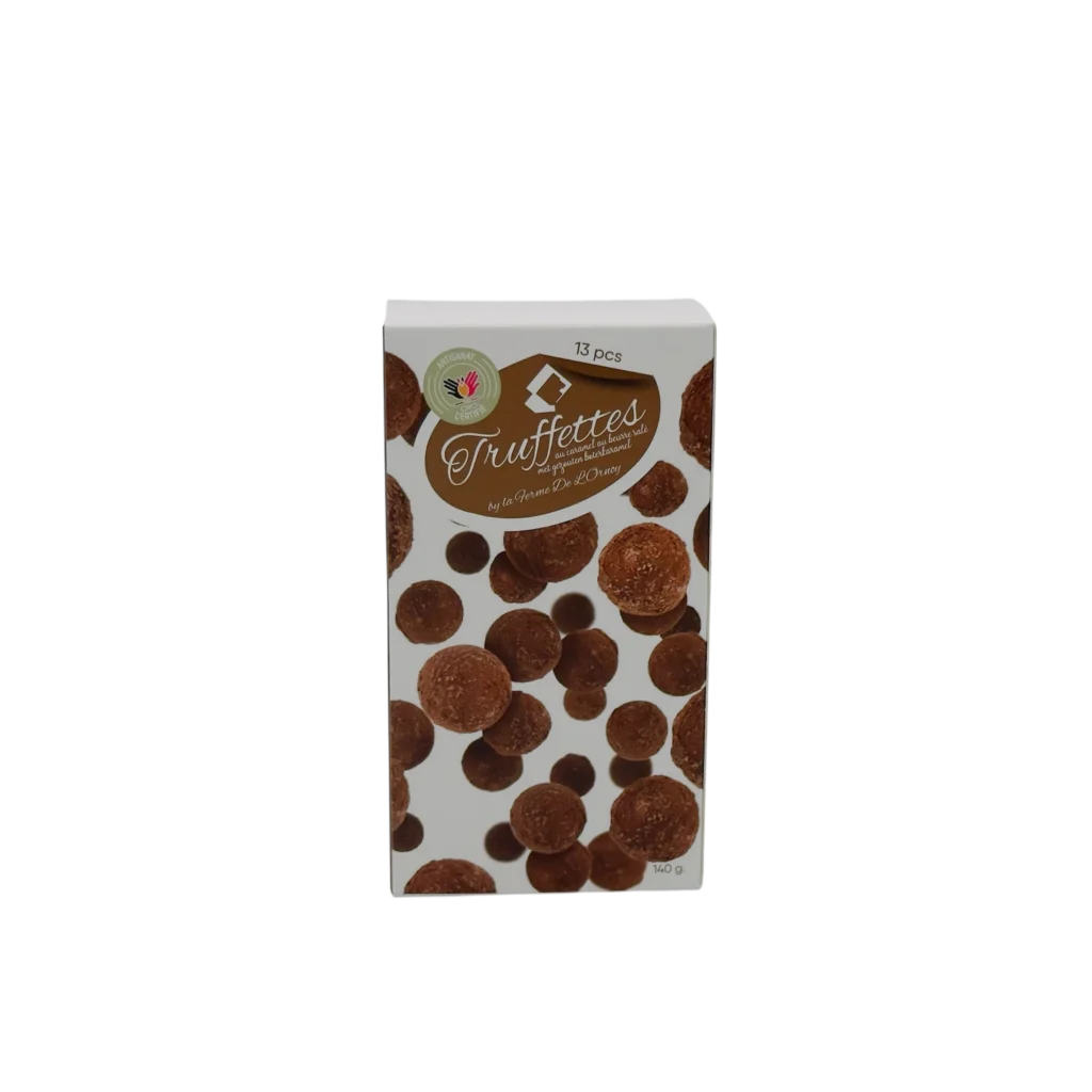 truffette caramel beurre sale la ferme de l'ornoy
