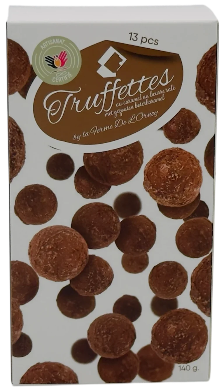 truffette caramel beurre sale la ferme de l'ornoy