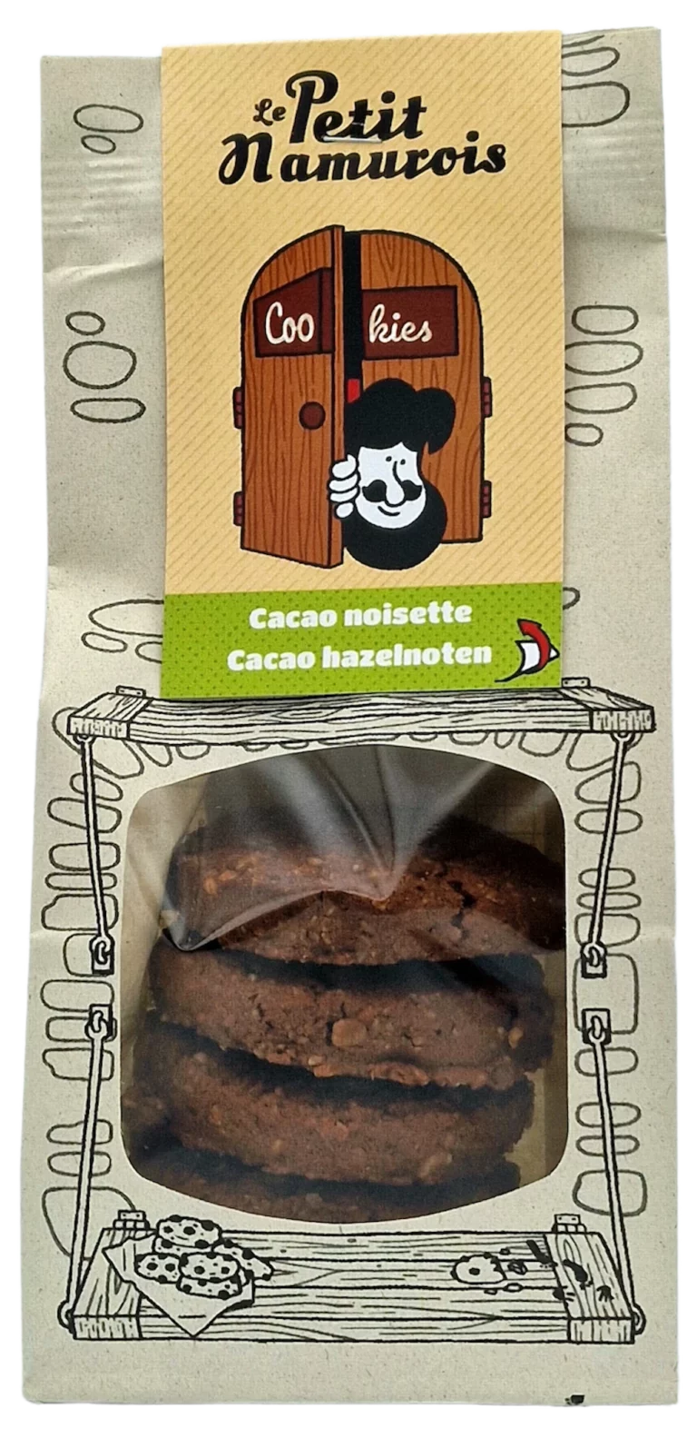 Cookies Cacao Noisettes le petit namurois