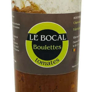 Boulette sauce tomate de la boucherie Gerlaxhe