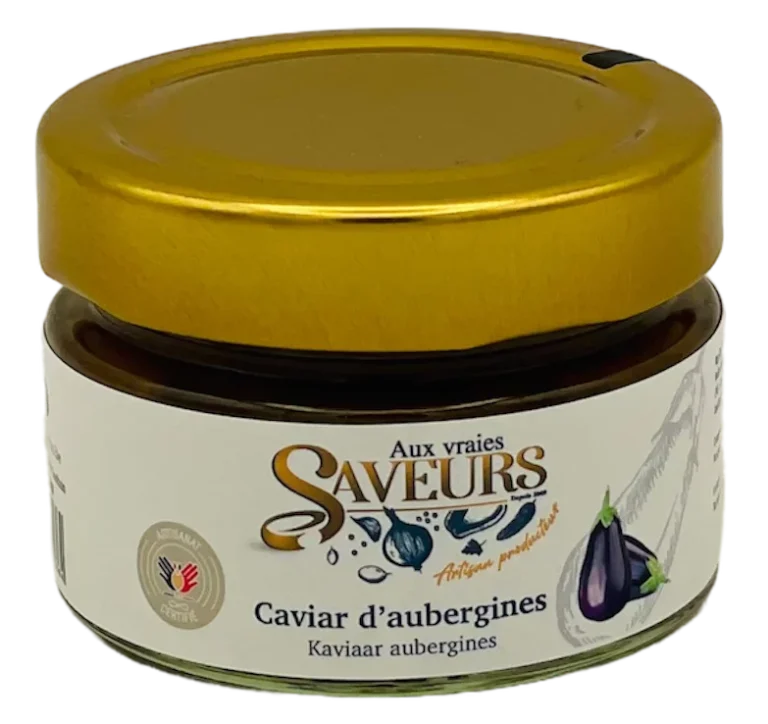 Caviar d'aubergine aux vraies saveurs