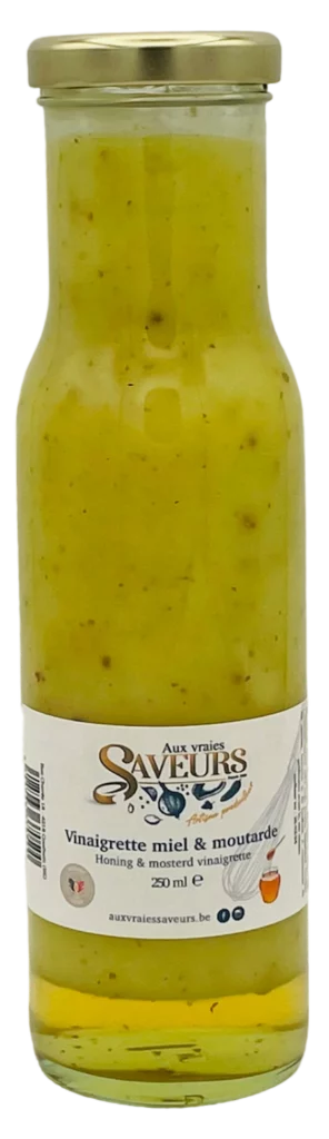 vinaigrette miel moutarde aux vraies saveurs