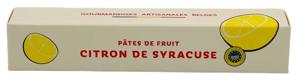 Pâtes de fruits Citron de Syracuse