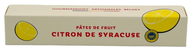 Pâtes de fruits Citron de Syracuse
