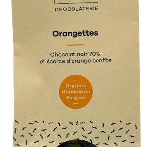 Orangettes enrobées de chocolat noir 70%