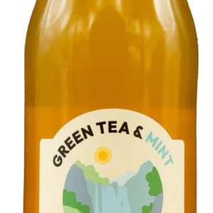 Ice tea au thé vert et menthe de la brasserie Smile