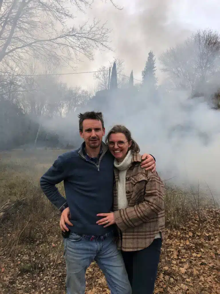 Guillaume et Aurélie du domaine de la Pommeraie