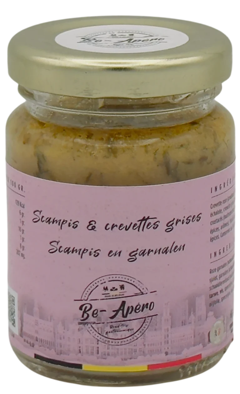 Scampis & crevettes grise be apero