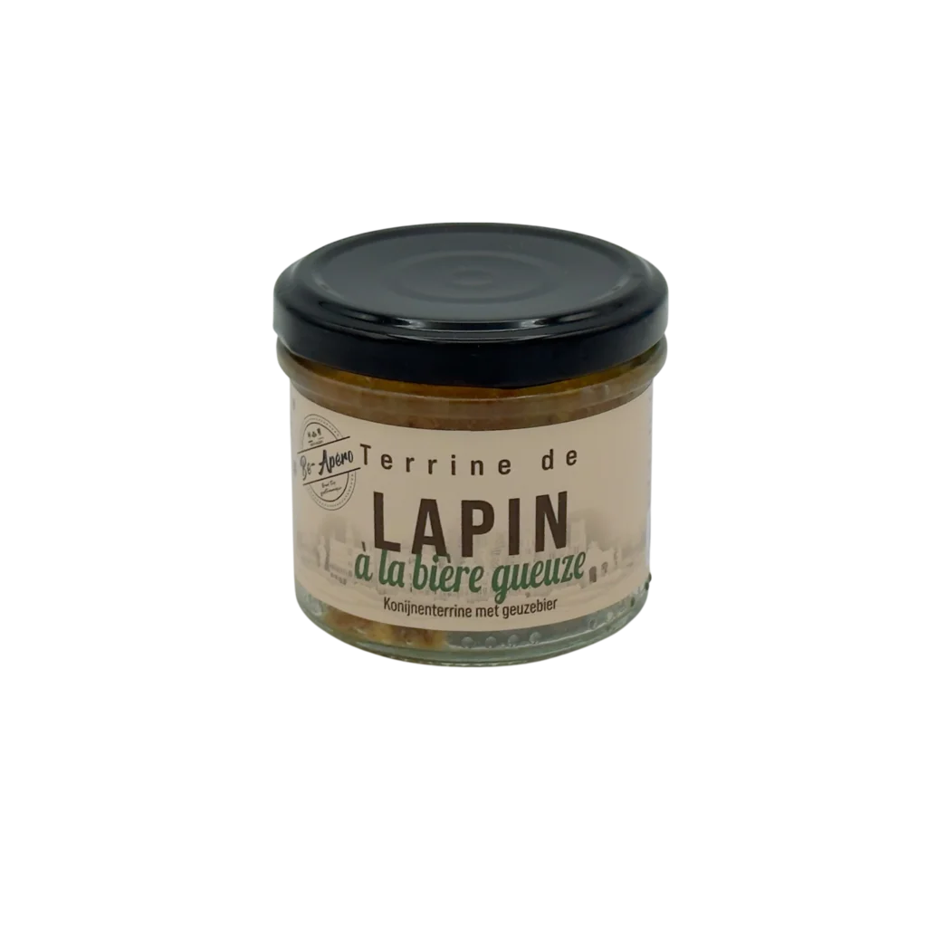 terrine lapin à la gueuze