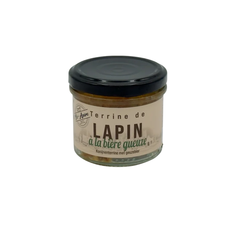 terrine lapin à la gueuze