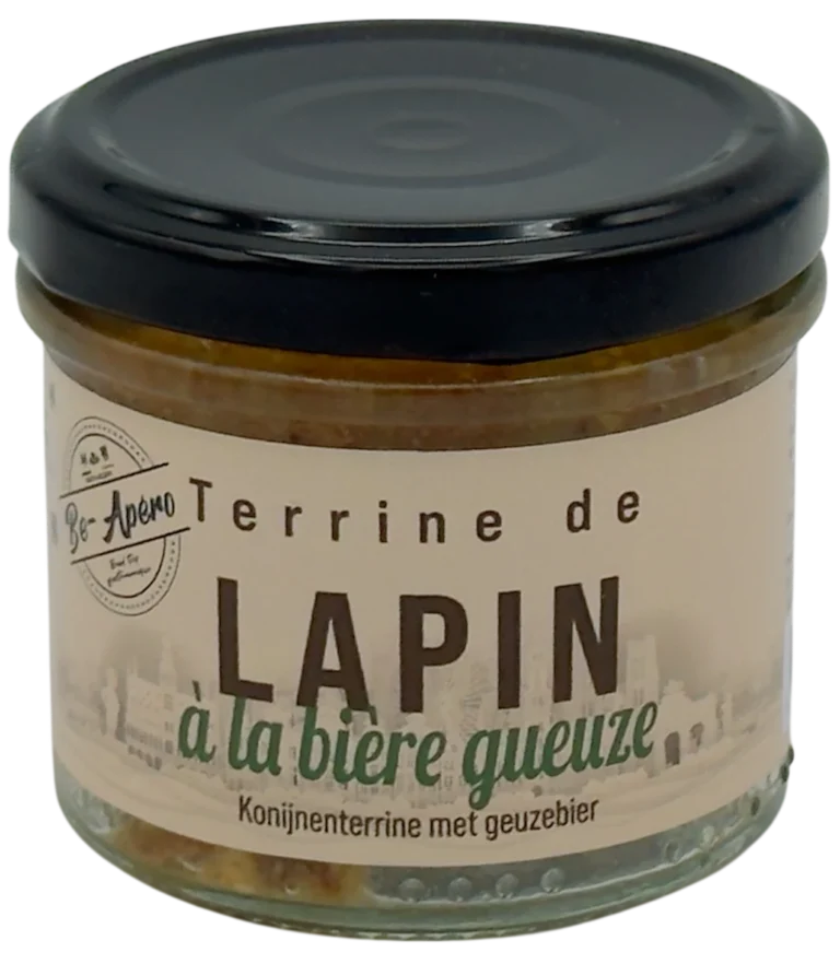 terrine lapin à la gueuze
