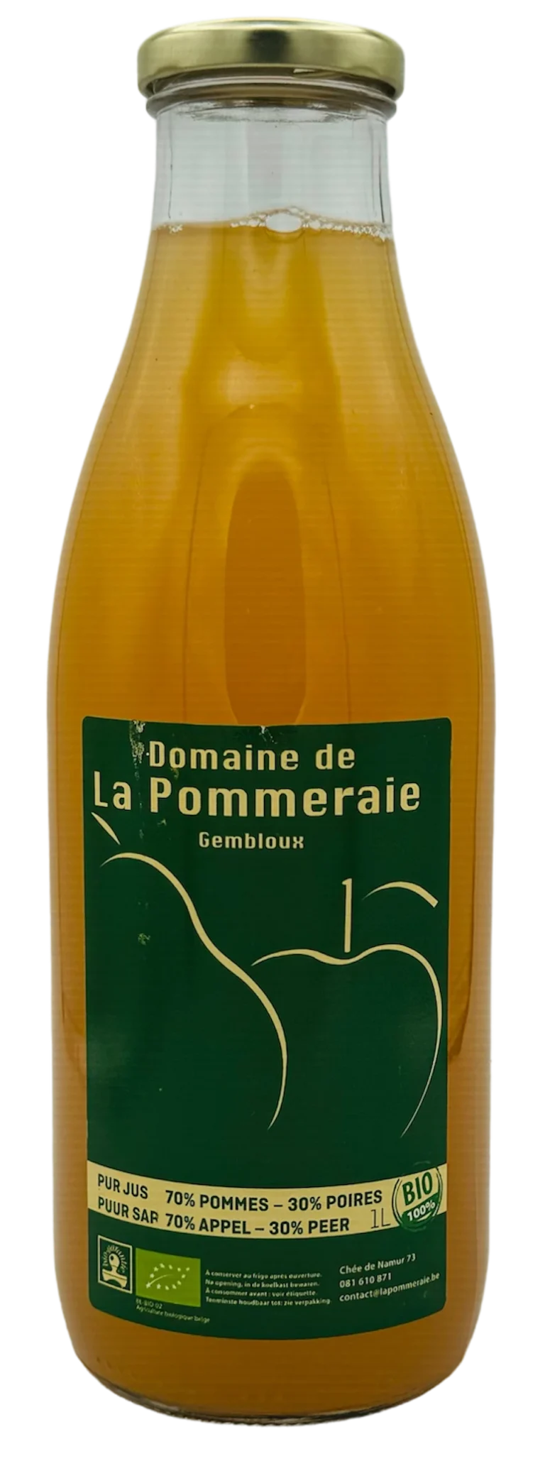 Jus de pommes et poires de la Pommeraie