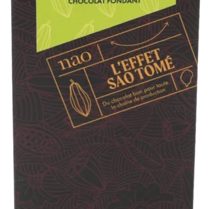 Tablette chocolat noir 72% sao tomé