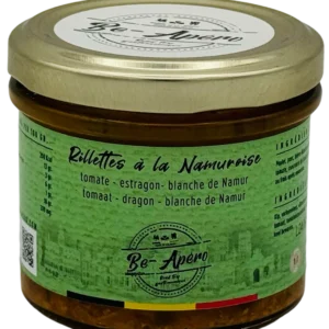 rillettes à la namuroise sauce sombre et Meuse