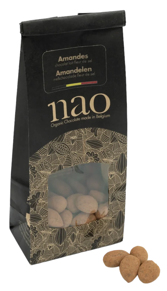 Amandes enrobées de Cacao