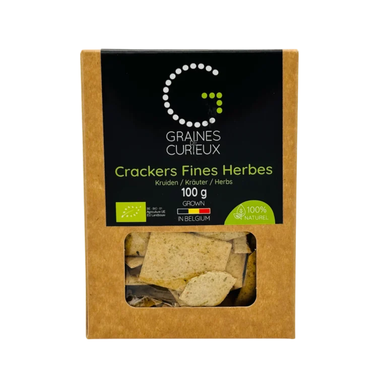 Crackers Fines Herbes Graine de Curieux
