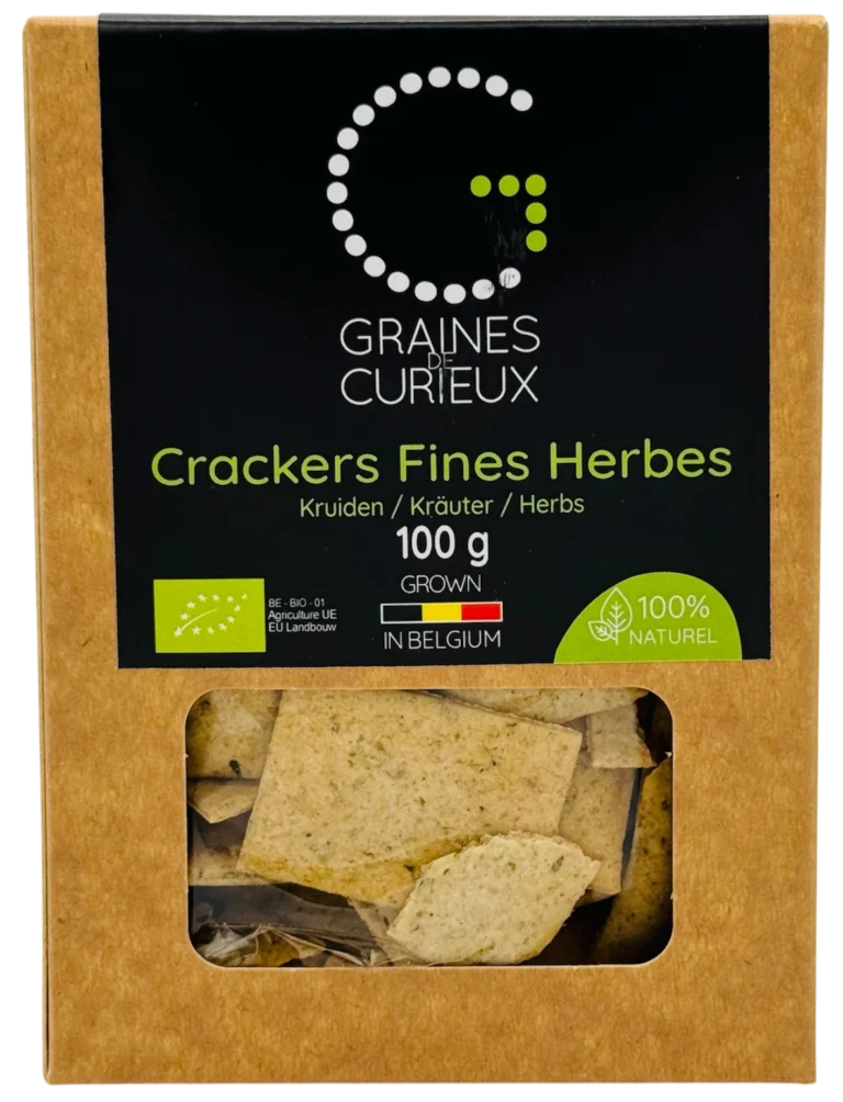 Crackers Fines Herbes Graine de Curieux