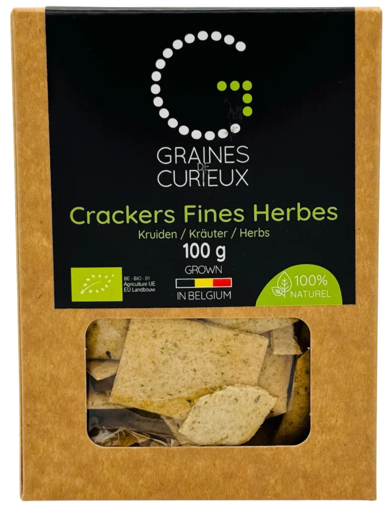 Crackers Fines Herbes Graine de Curieux