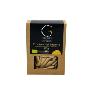 Zout & sesam crackers graine de curieux