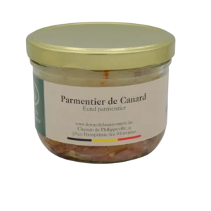 Parmentier de canard de la ferme de la sauveniere