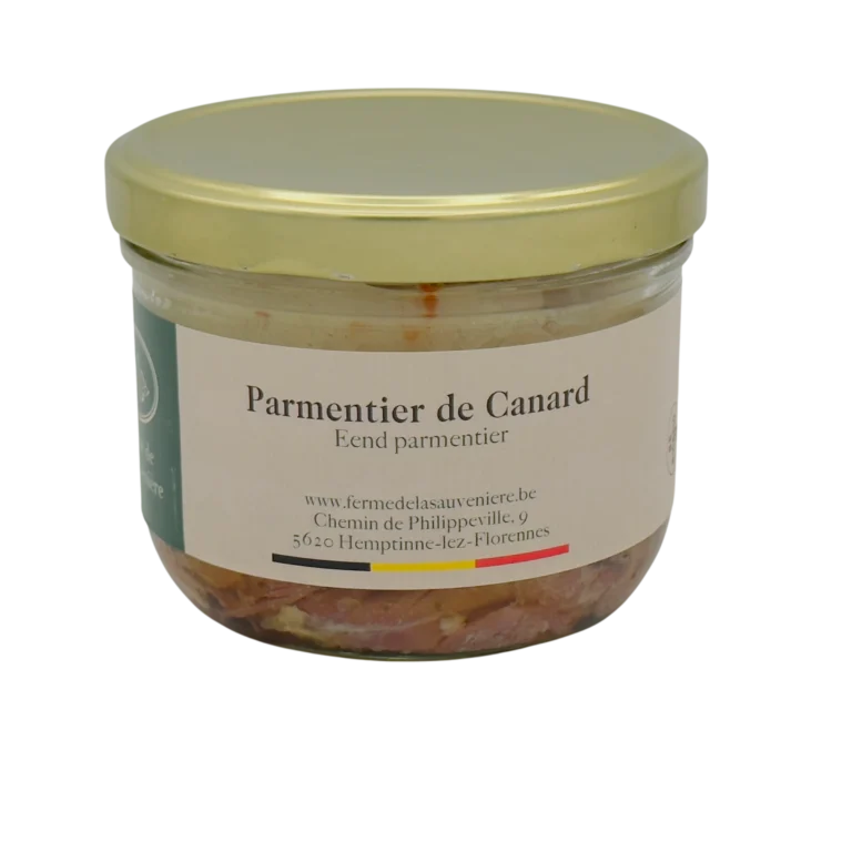 Parmentier de canard de la ferme de la sauveniere