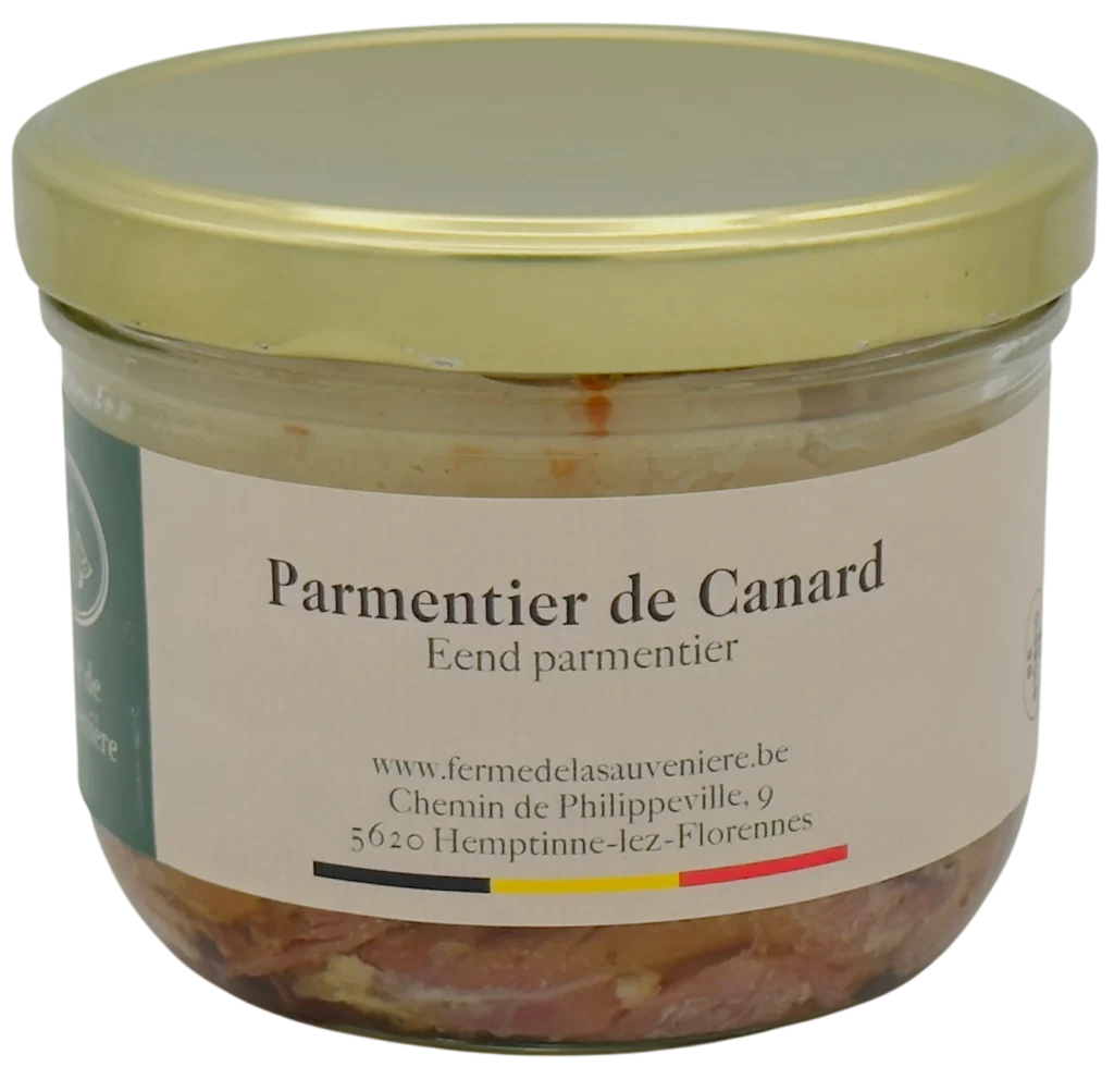 Parmentier de canard de la ferme de la sauveniere