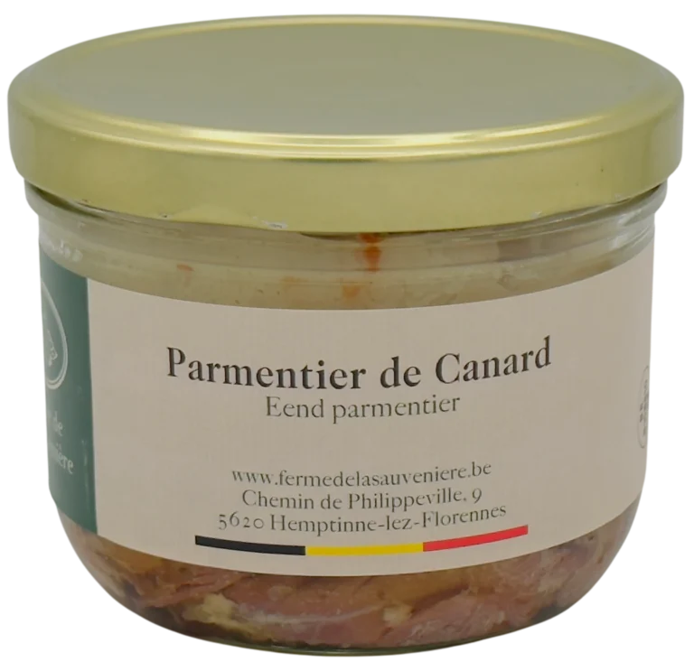 Parmentier de canard de la ferme de la sauveniere