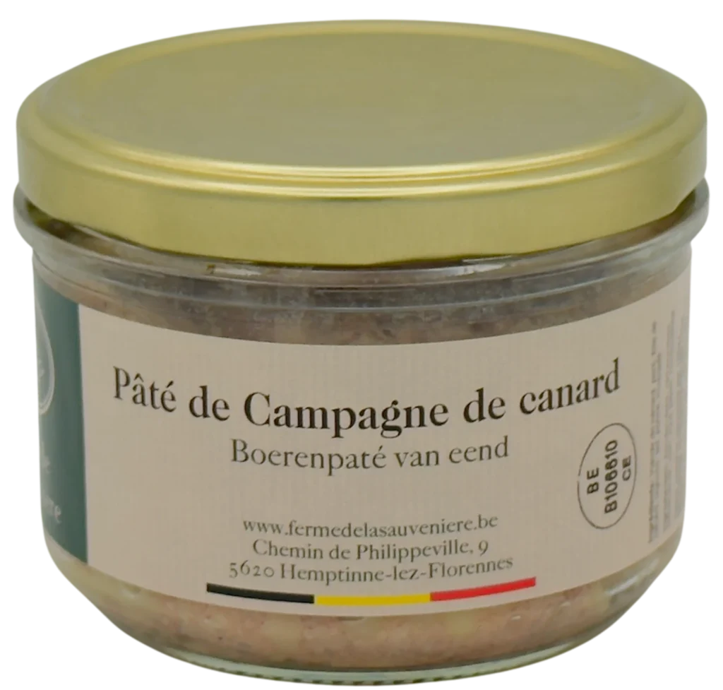 Pâté de Campagne de Canard de la Ferme de la Sauvenière