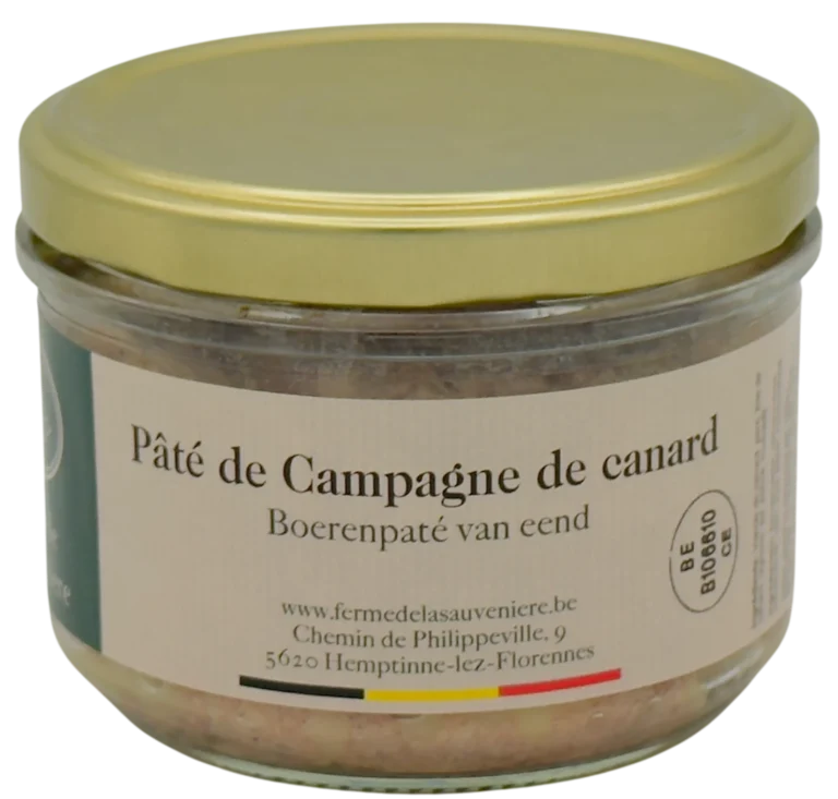 Pâté de Campagne de Canard de la Ferme de la Sauvenière