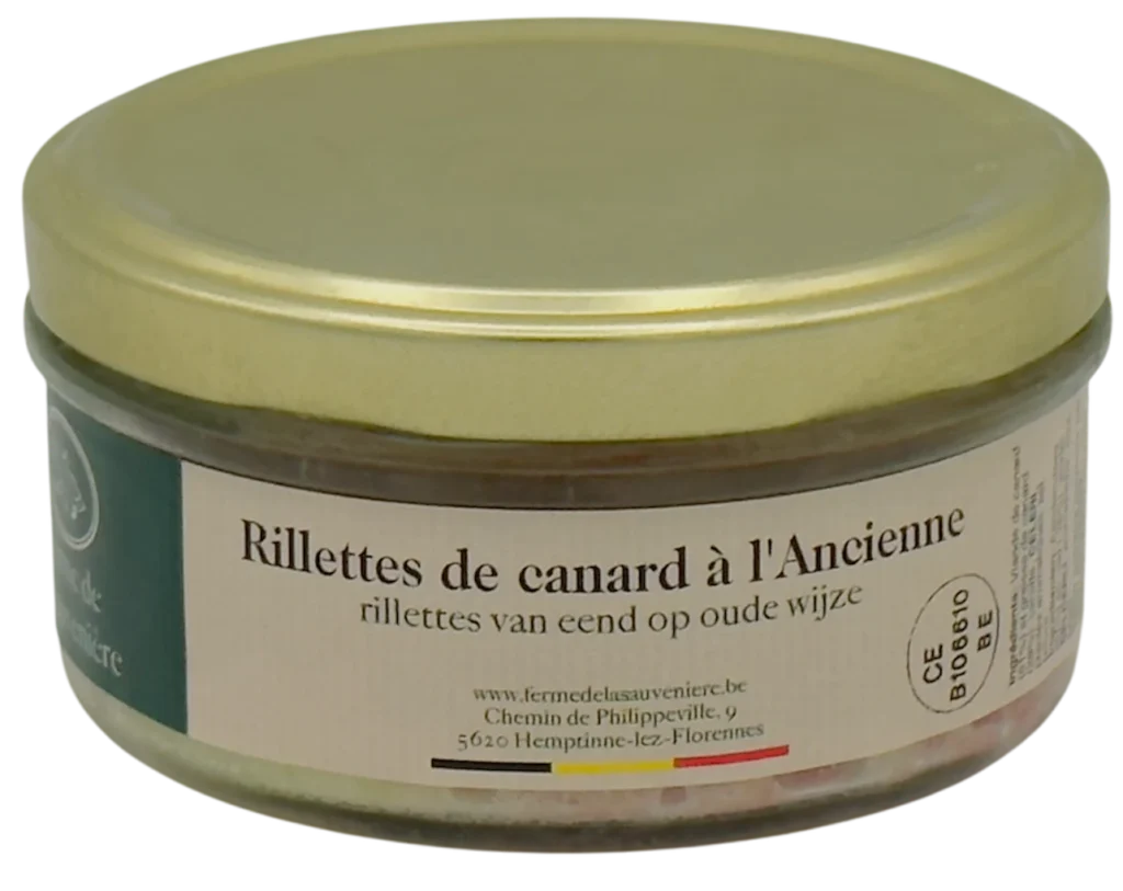 Rillettes de canard à l'ancienne