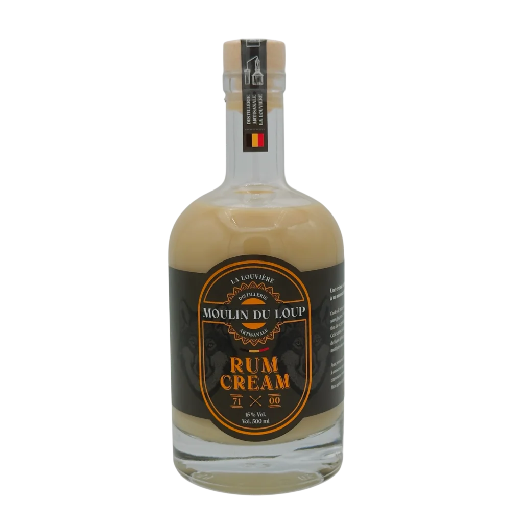 Crème van rum uit de Moulin du Loup distilleerderij