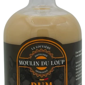 Crème de rhum de la distillerie du moulin du loup