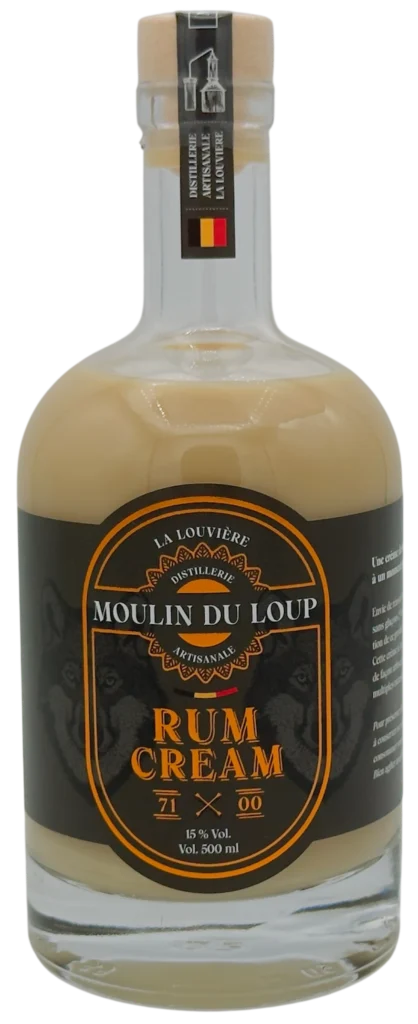 Crème de rhum de la distillerie du moulin du loup