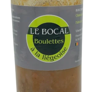 Boulette à la liégeoise de la boucherie Gerlaxhe