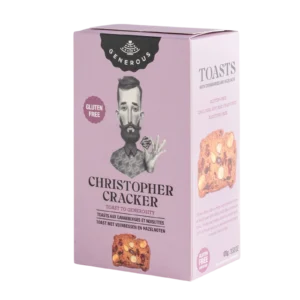 Christophe crackers Toast canneberge et noisettes de generous