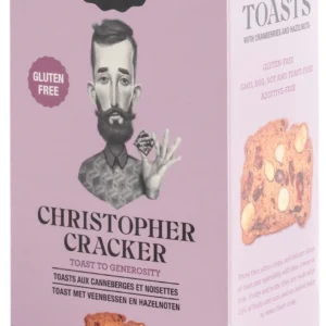 Christophe crackers Toast canneberge et noisettes de generous