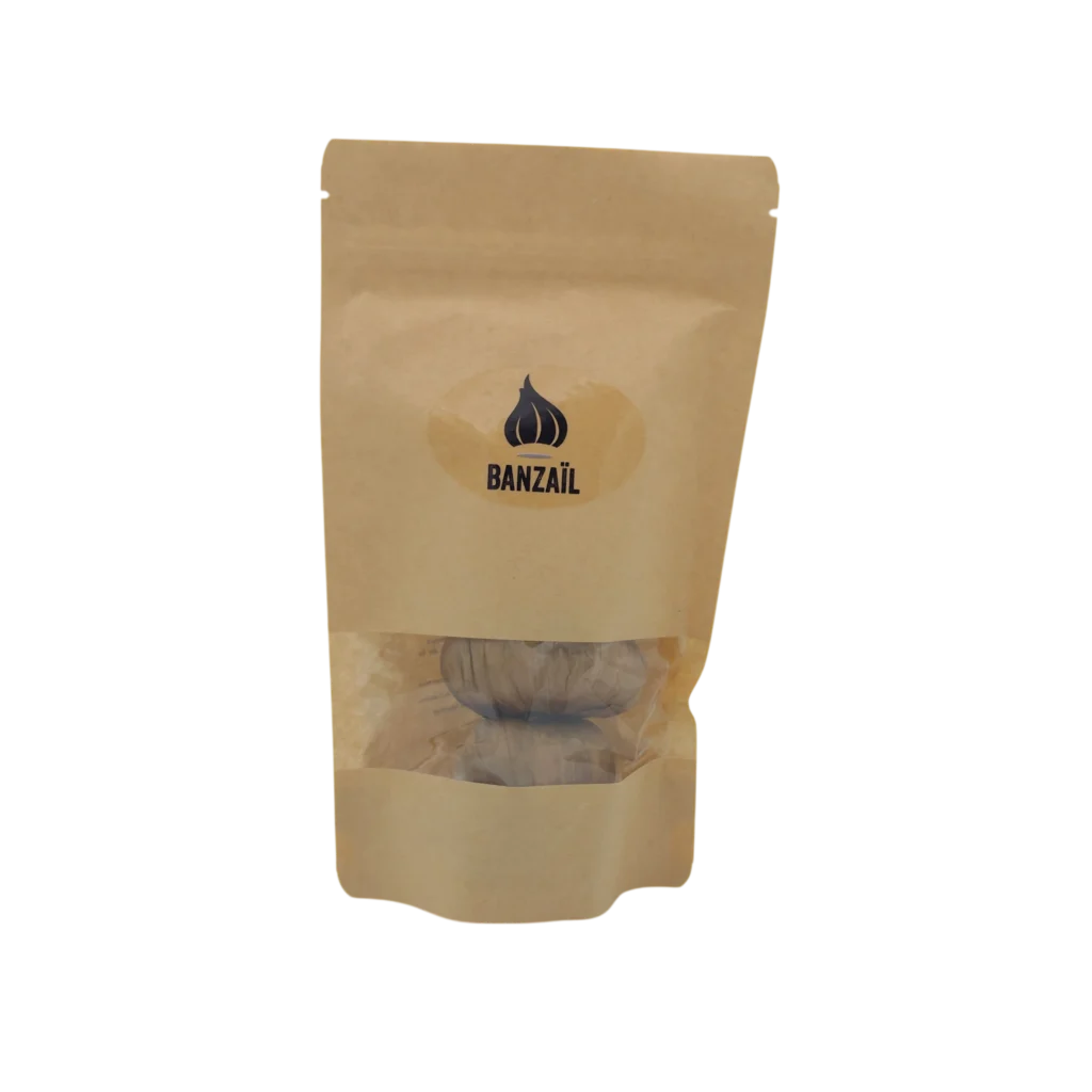 Bulbes d'ail noir fermenté 6 mois Banzail