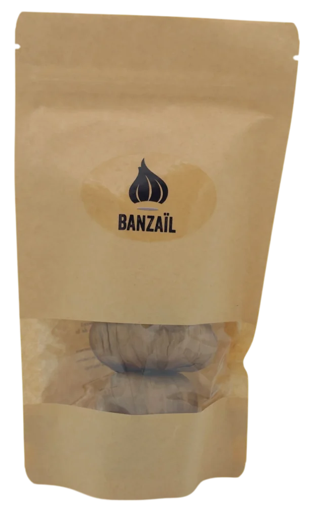 Bulbes d'ail noir fermenté 6 mois Banzail