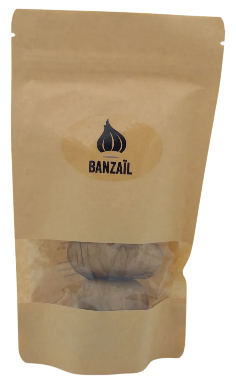 Bulbes d'ail noir fermenté 6 mois Banzail