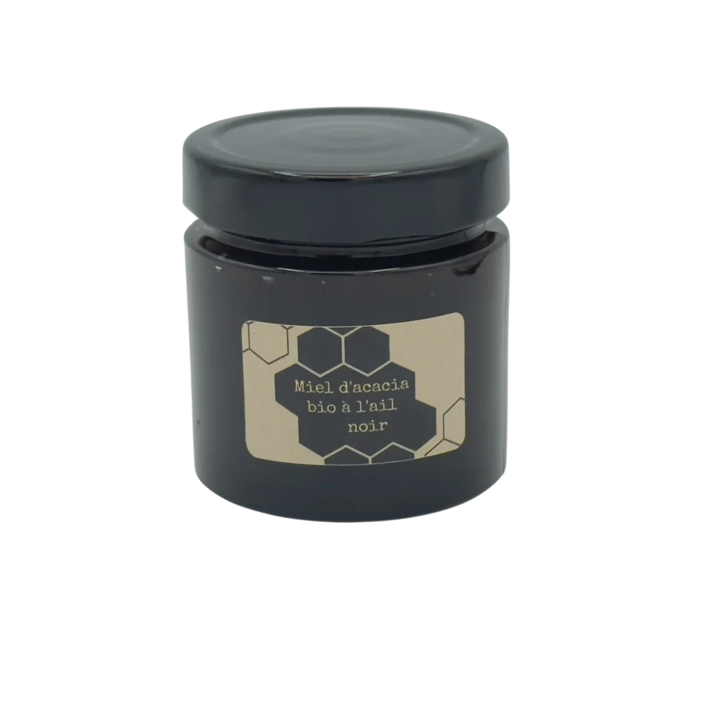 Miel d'acacia à l'ail noir de Banzail