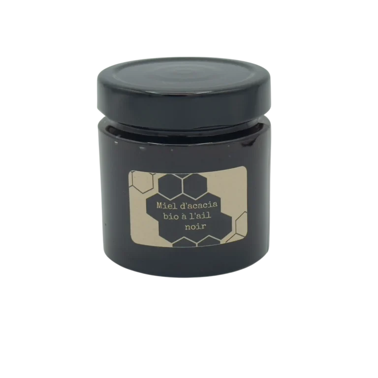Miel d'acacia à l'ail noir de Banzail