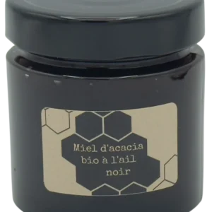 Miel d'acacia à l'ail noir de Banzail
