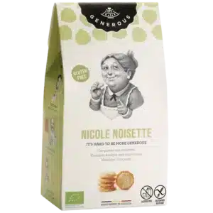 Biscuits croquant à la noisette de Generous