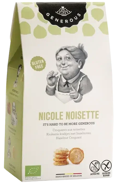 Biscuits croquant à la noisette de Generous