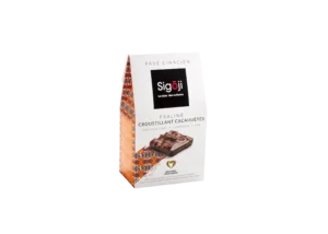 Pavé Cinacien praliné croustillant cacahuète de chez Sigoji