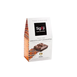 Pavé Cinacien praliné croustillant cacahuète de chez Sigoji