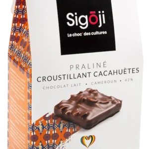 Pavé Cinacien praliné croustillant cacahuète de chez Sigoji