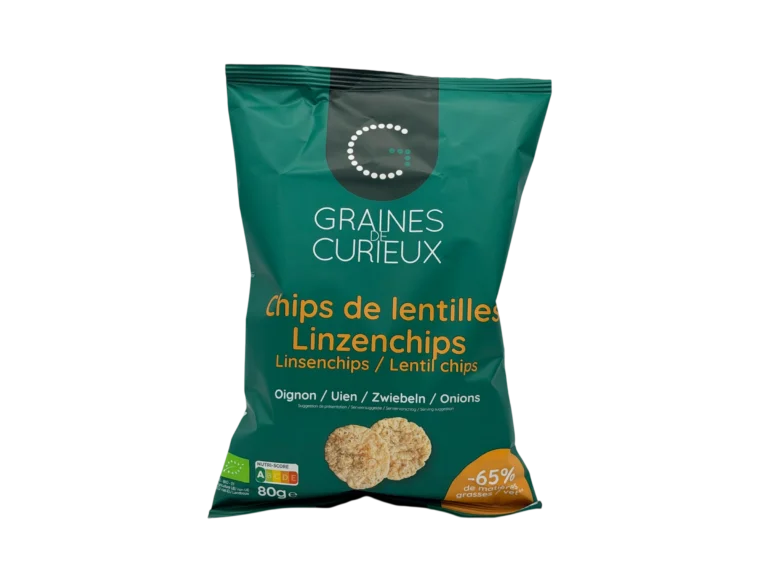 Linzenchips met ui