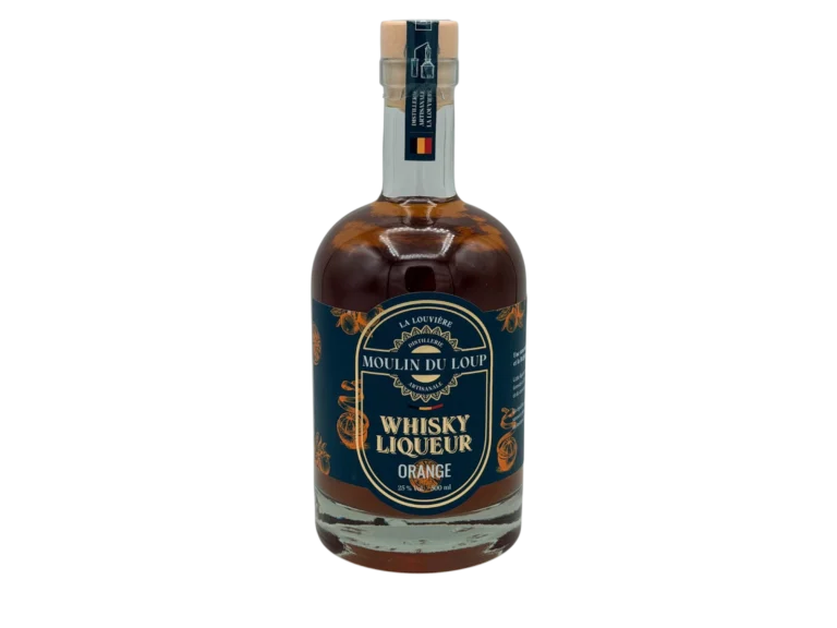 Liqueur whisky orange du moulin du loup